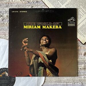 Mariam Makeba - “The World Of Mariam Makeba” LP